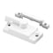 Prime-Line Window Sash Lock 2-1/16 H/C w/Keeper 2-1/16 H/C Die White w/Screws (Single Pack) F 2912 - alternate 1